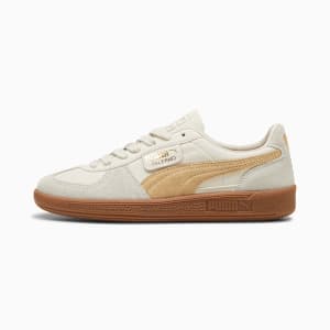 Tenis casuales de piel Palermo, Alpine Snow-Desert Dust-Gum, extralarge