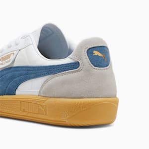 Palermo Leather Sneakers, PUMA White-Blue Horizon-Gum, extralarge