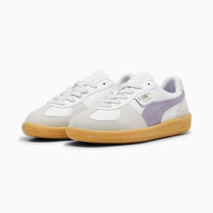 Palermo Lth Sneakers, PUMA White-Pale Plum-Gum, extralarge-IND