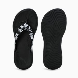 Royalcat Softride Thong-Strap Women's Flip Flops, PUMA Black-PUMA White, extralarge-IND