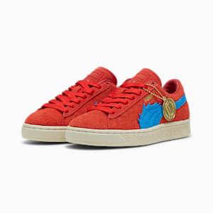 Tenis Suede PUMA x ONE PIECE Buggy El Payaso, For All Time Red-Ultra Blue, extralarge