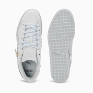 PUMA x ONE PIECE Suede Straw Hat Luffy Sneakers, Feather Gray-Platinum Gray, extralarge-IND
