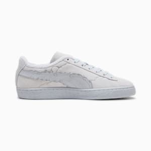 ユニセックス PUMA x ワンピース 麦わらのルフィスウェード スニーカー, Feather Gray-Platinum Gray, extralarge-JPN