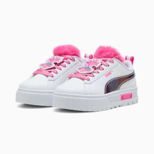 PUMA x TROLLS Mayze Little Kids' Sneakers, PUMA White-Ravish, extralarge