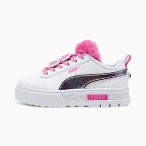 キッズ ガールズ PUMA x トロールズ メイズ スニーカー 17-21cm, PUMA White-Ravish, extralarge-JPN