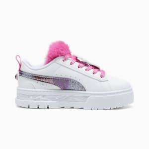 キッズ ガールズ PUMA x トロールズ メイズ スニーカー 17-21cm, PUMA White-Ravish, extralarge-JPN