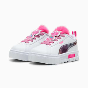 PUMA x TROLLS Mayze Toddlers' Sneakers, PUMA White-Ravish, extralarge