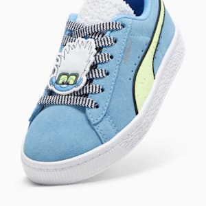 PUMA x TROLLS Suede Little Kids' Sneakers, Team Light Blue-Fizzy Light, extralarge