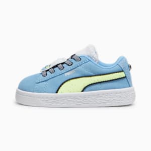 PUMA x TROLLS Suede Toddlers' Sneakers, Team Light Blue-Fizzy Light, extralarge