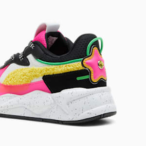 PUMA x TROLLS RS-X Little Kids' Girls' Sneakers, PUMA White-Pelé Yellow, extralarge