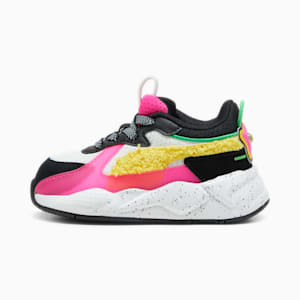 Tenis Puma Rickie Iridescent para Niñas 17 A 21.5 387922-01 blanco