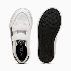 Tenis niños Court Classic Vulc Formstrip, PUMA White-PUMA Black, extralarge