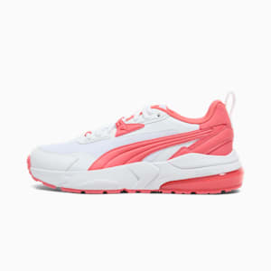 Chaussures Vis2k Enfant et Adolescent, PUMA White-Peach Frost, extralarge