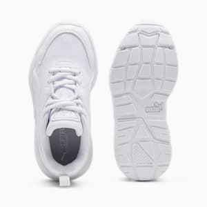 Vis2k Little Kids' Sneakers, PUMA White-PUMA White, extralarge