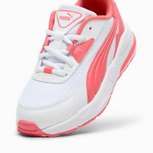 Chaussures Vis2k Enfant, PUMA White-Peach Frost, extralarge