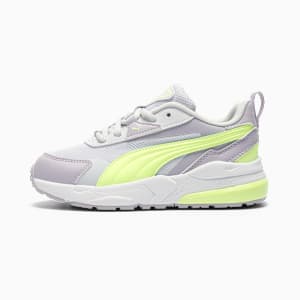Vis2k Little Kids' Sneakers, Silver Mist-Fizzy Light-Lilac Crush-PUMA White, extralarge