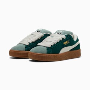 Tenis juvenil Suede XL, Dark Myrtle-Vapor Gray-Green Moon, extralarge