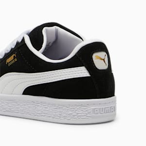 Tenis Suede XL para niños, PUMA Black-PUMA White, extralarge