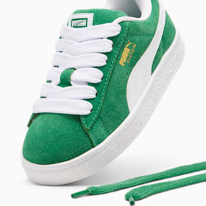 Tenis Suede XL para niños, Archive Green-PUMA White, extralarge