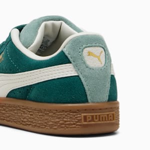 Tenis Suede XL para niños, Dark Myrtle-Vapor Gray-Green Moon, extralarge