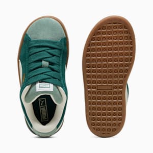 Tenis Suede XL para niños, Dark Myrtle-Vapor Gray-Green Moon, extralarge