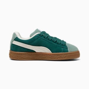 Tenis Suede XL para niños, Dark Myrtle-Vapor Gray-Green Moon, extralarge
