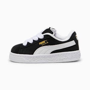 Tenis Suede XL para bebés, PUMA Black-PUMA White, extralarge