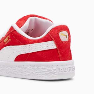 Tenis Suede XL para bebés, For All Time Red-PUMA White, extralarge
