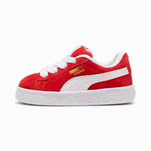 Suede XL Toddlers' Sneakers, Puma Training T-shirt con logo bianca, extralarge