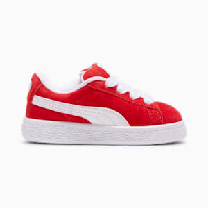 Tenis Suede XL para bebés, For All Time Red-PUMA White, extralarge