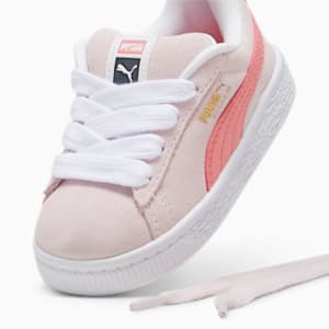 Tenis para bebé Suede XL, Whisp Of Pink-Passionfruit, extralarge