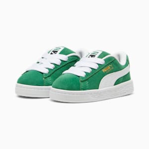 Tenis Suede XL para bebés, Archive Green-PUMA White, extralarge