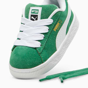 Tenis Suede XL para bebés, Archive Green-PUMA White, extralarge