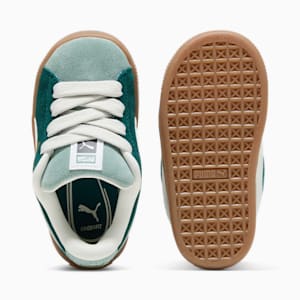 Tenis Suede XL para bebés, Dark Myrtle-Vapor Gray-Green Moon, extralarge