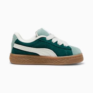 Tenis Suede XL para bebés, Dark Myrtle-Vapor Gray-Green Moon, extralarge