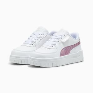 Tenis para niñas Cali Dream Iridescent, PUMA White-Rose Gold, extralarge