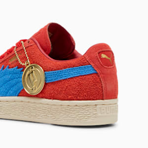 Tenis Adolescente Suede PUMA x ONE PIECE Buggy El Payaso, For All Time Red-Ultra Blue, extralarge