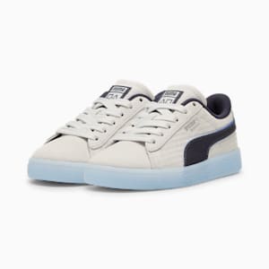 Sneakers PUMA x PLAYSTATION® Suede pour enfant, Glacial Gray-New Navy, extralarge