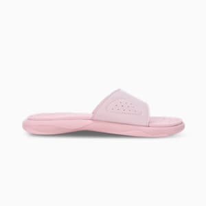 Royalcat Comfort SOFTRIDE Women's Slides, Grape Mist-PUMA Silver, extralarge-IND