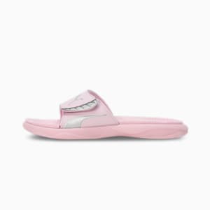 Royalcat Comfort SOFTRIDE Women's Slides, Grape Mist-PUMA Silver, extralarge-IND
