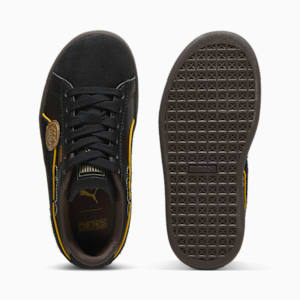 キッズ PUMA x ワンピース 黒ひげ スウェード スニーカー 17-21cm, PUMA Black-PUMA Black-Dark Chocolate, extralarge-JPN