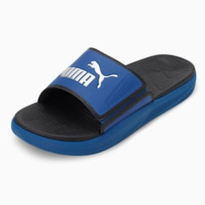 SOFTRIDE one8 V1 Men's Slides, Clyde Royal-PUMA Silver, extralarge-IND