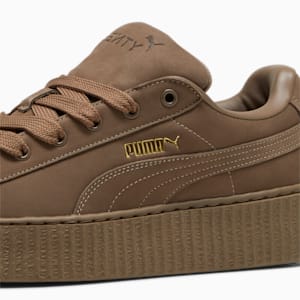 FENTY x PUMA Creeper Phatty Earth Tone Unisex Sneakers, Totally Taupe-PUMA Gold-Warm White, extralarge-IND