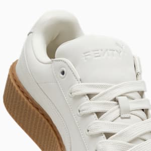 FENTY x PUMA Creeper Phatty Earth Tone Unisex Sneakers, Warm White-PUMA Gold-Gum, extralarge-IND
