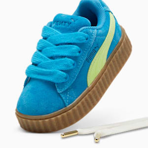 FENTY x PUMA Creeper Phatty Unisex Toddler Sneakers, Speed Blue-Lime Pow-Gum, extralarge-GBR