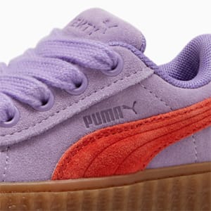 ベビー FENTY x PUMA CREEPER PHATTY スニーカー 13-16.5cm, Lavender Alert-Burnt Red-Gum, extralarge-JPN