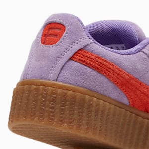 キッズ FENTY x PUMA CREEPER PHATTY スニーカー 17-21.5cm, Lavender Alert-Burnt Red-Gum, extralarge-JPN