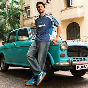 Palermo Vintage Sneakers, Hyperlink Blue-Frosted Ivory, extralarge-IND