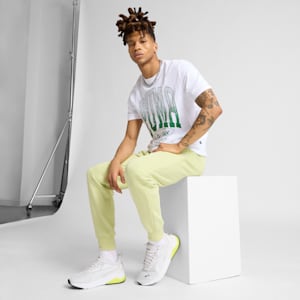 Sneakers Amplifier Homme, Feather Gray-PUMA White-PUMA Black-Lemon Sherbert, extralarge