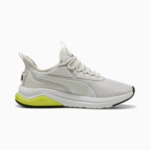 Sneakers Amplifier Homme, Feather Gray-PUMA White-PUMA Black-Lemon Sherbert, extralarge